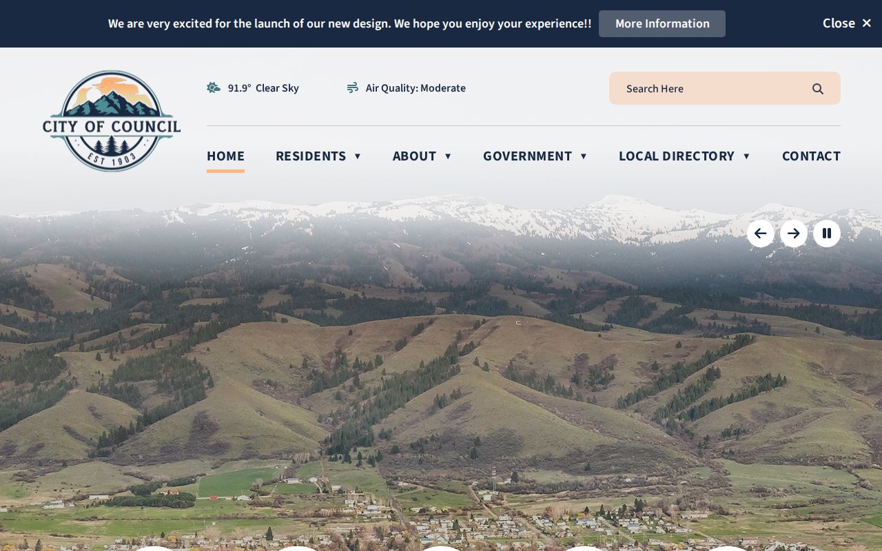 City of Council official website contact information for Adams County booking records